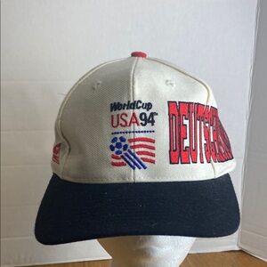 Vintage 1994 World Cup Deutschland Germany ‘94 Soccer APEX One Hat
